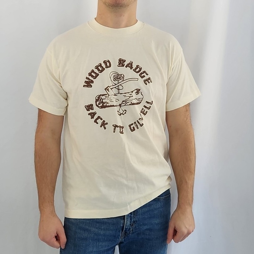 90s Boy Scouts of America Wood‎ Badge Tee